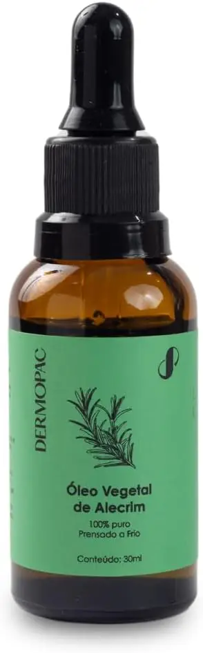 Óleo vegetal de Alecrim prensado a frio Dermopac