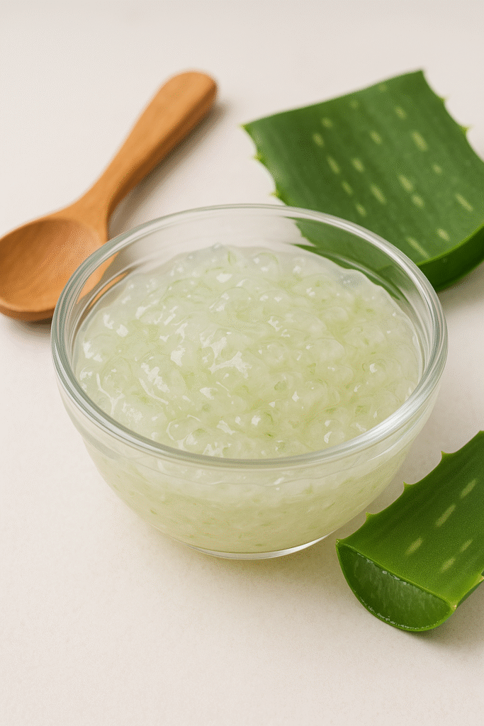 babosa para hidratação capilar